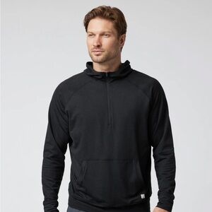 Black  vuori quarter zip pull over